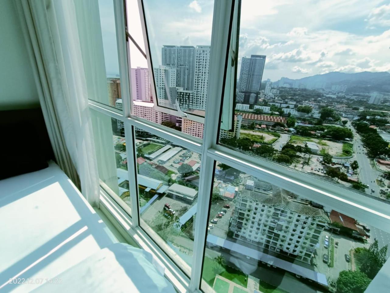 City Town 2-6 Pax Beautiful View Cozy Condo, Jelutong, Georgetown, Centre Heart Of Penang Island, Near Highway Komtar Gurney Rom bilde